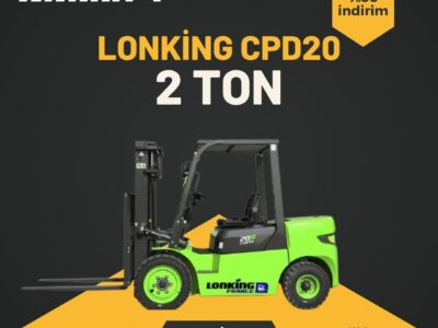 2 Ton Elektrikli Forklift